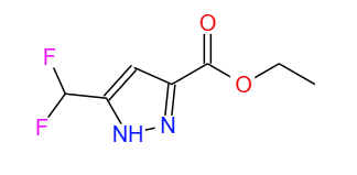 Ethyl 5-(difluoromethyl)-1H-pyrazole-3-carboxylate